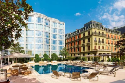 At Président Wilson hotel, Geneva.